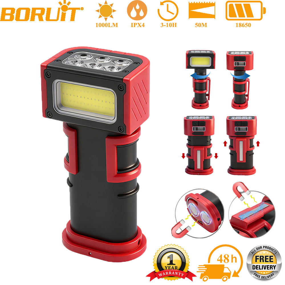 Fishing Equipment And Accessories - مصباح عمل LED من BORUiT بقوة