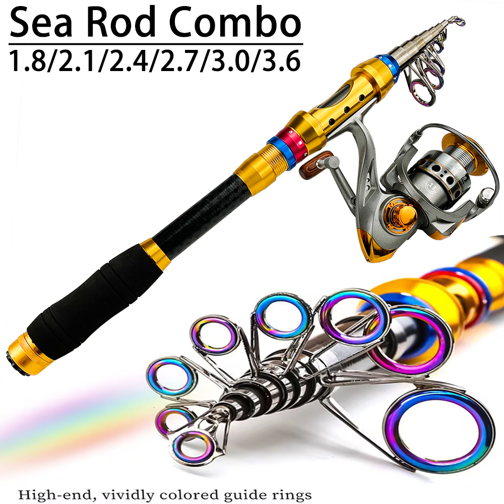 Fishing Equipment Europe - 1.8-3.6 متر تلسكوبي الصيد رود الصيد