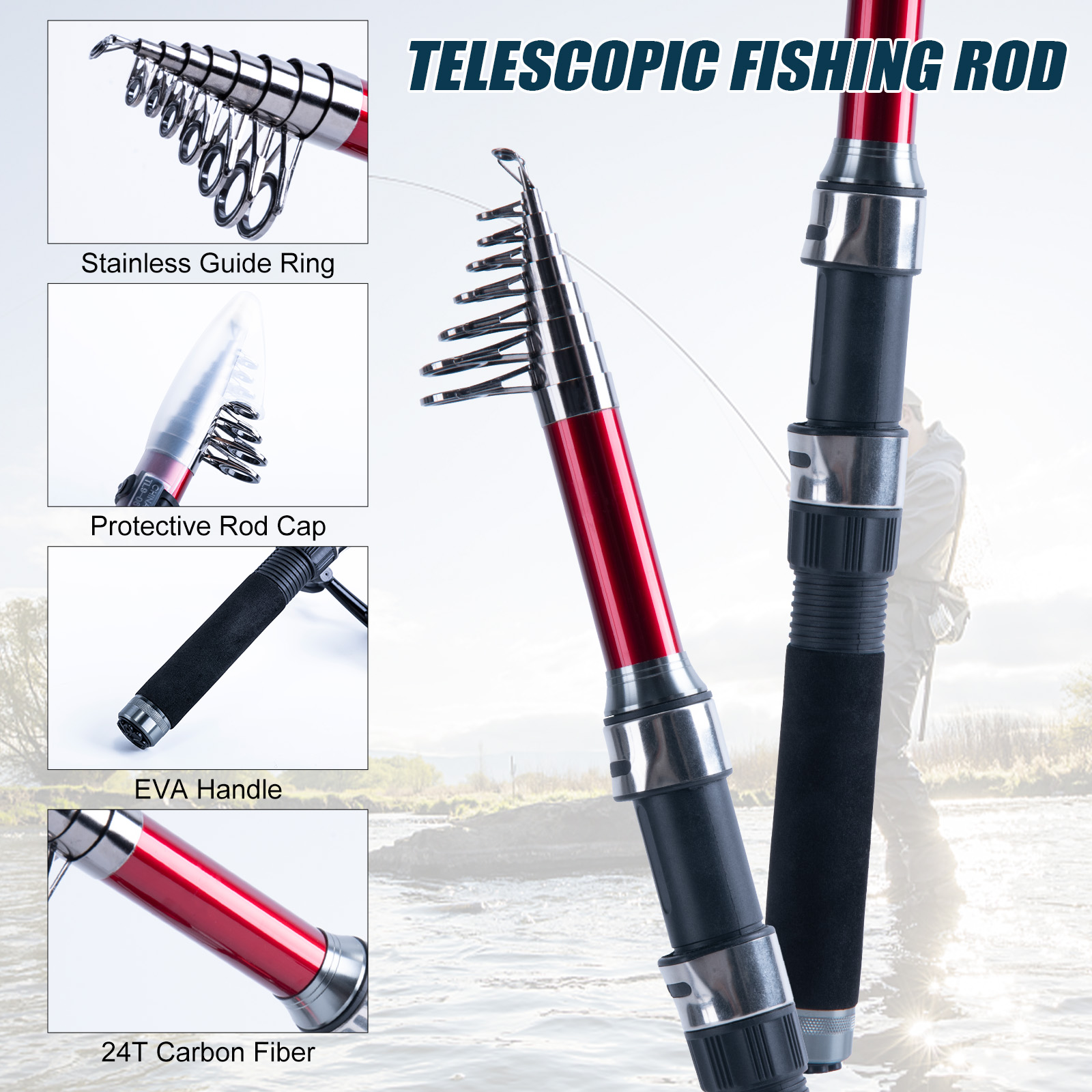 طقم صيد السمك من جوتور: صنارة  - مراجعة Fishing Equipment Europe وسعره