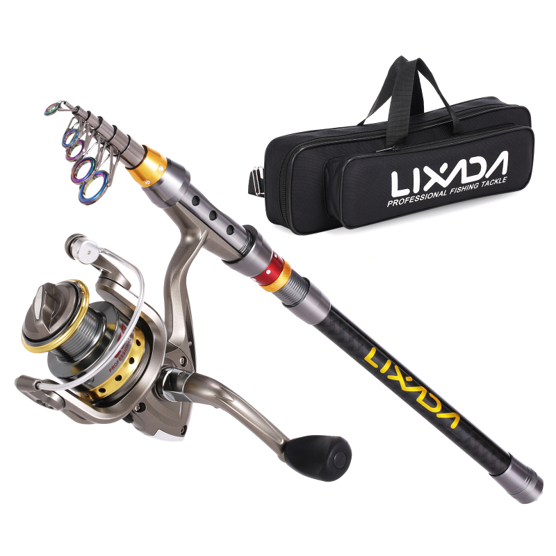 Lixada-صنارة صيد تلسكوبية وبكر - مراجعة Fishing Equipment Europe وسعره