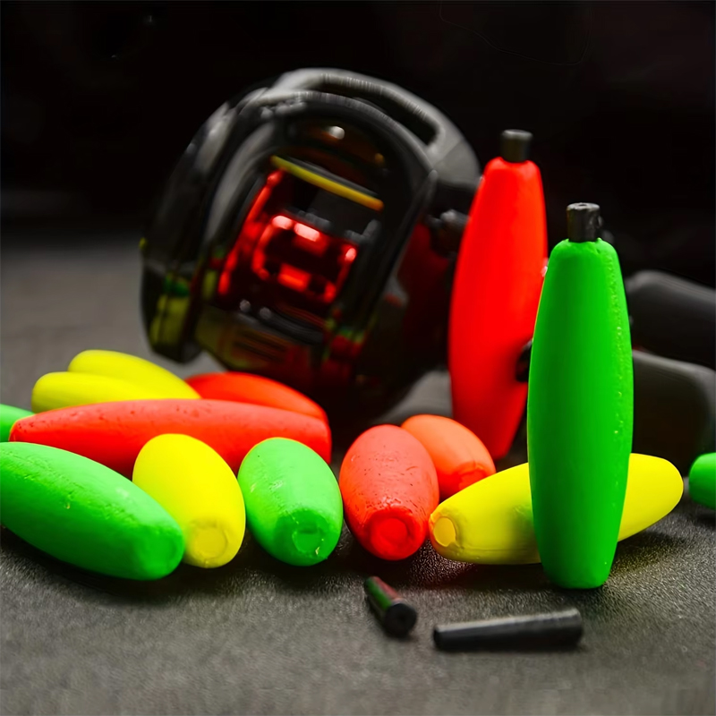 15 قطعة من عوامات ربط لسمك الس - مراجعة Fishing Bobber Float وسعره