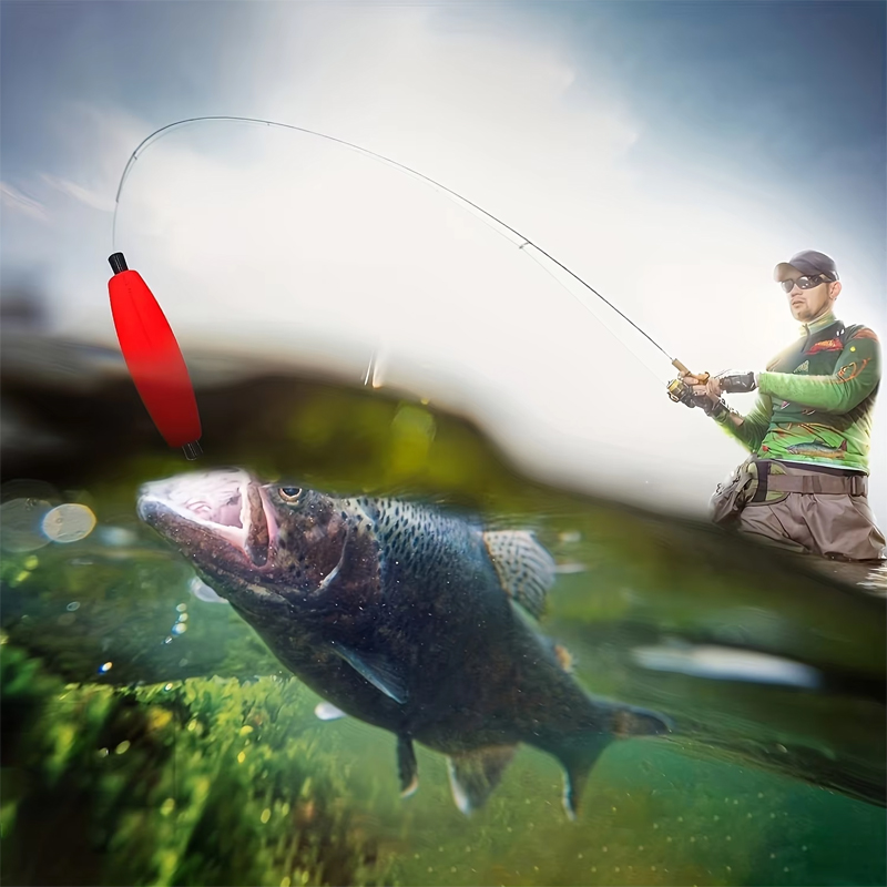 15 قطعة من عوامات ربط لسمك الس - مراجعة Fishing Bobber Float وسعره