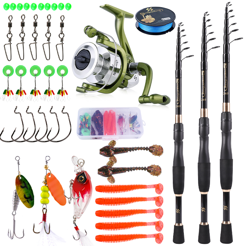مجموعة صيد سوجايلانج تلسكوبية  - مراجعة Fishing Equipment Europe وسعره