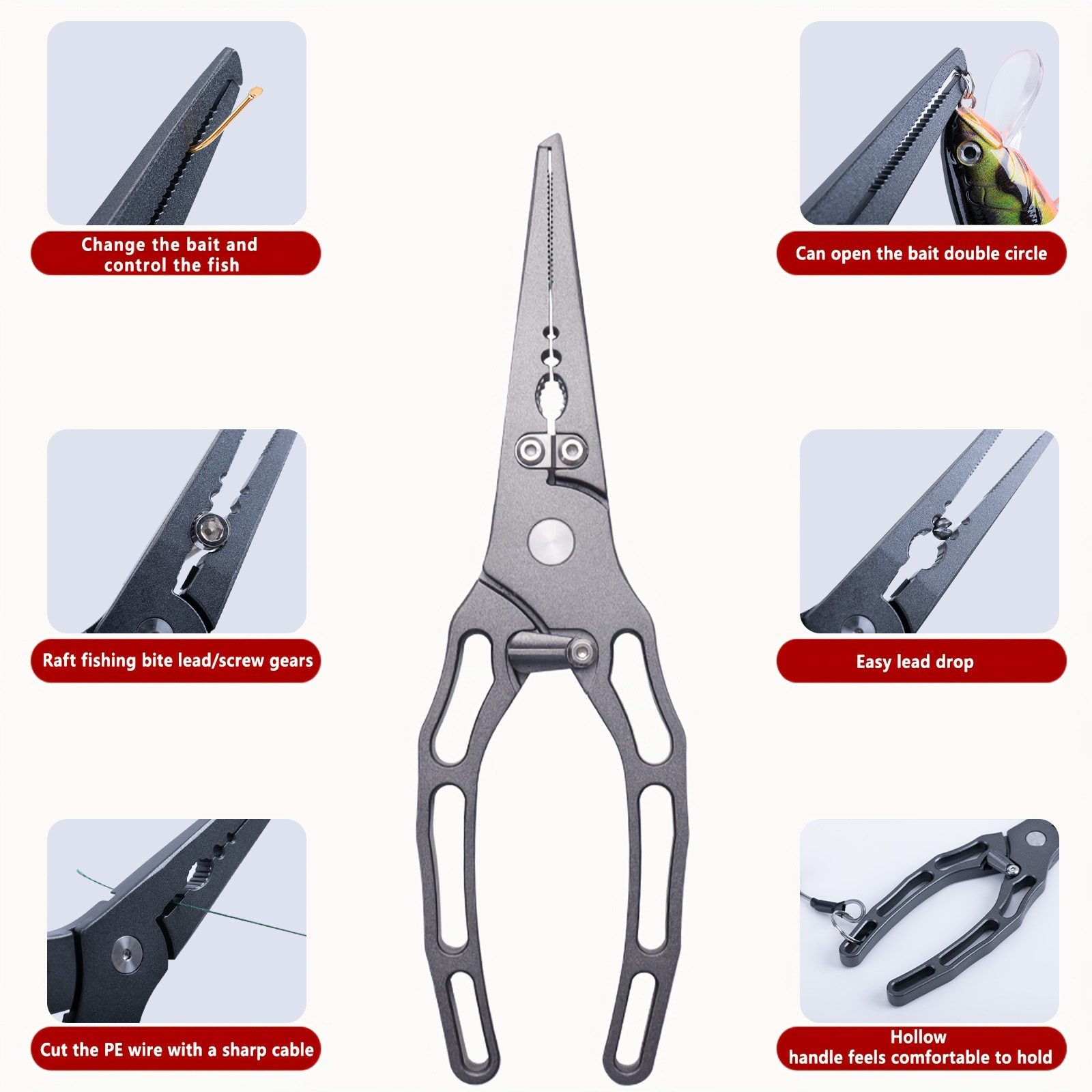 طقم كماشة صيد السمك وملقط الأس - مراجعة Fishing Equipment Price وسعره